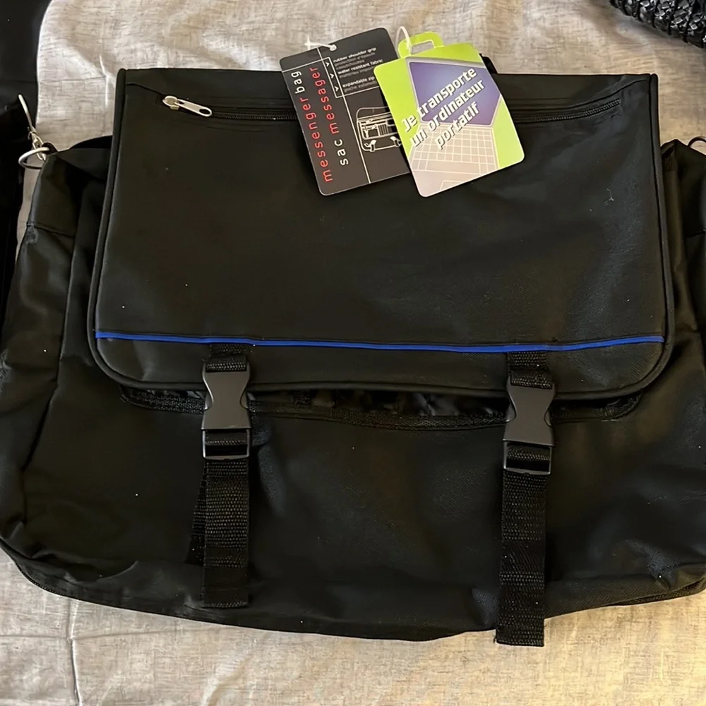 Black Laptop Carrying Case by Office Depot NWT